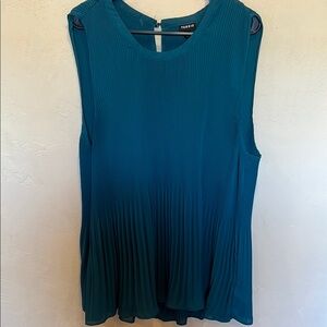 Torrid Teal Sleeveless Women's Top